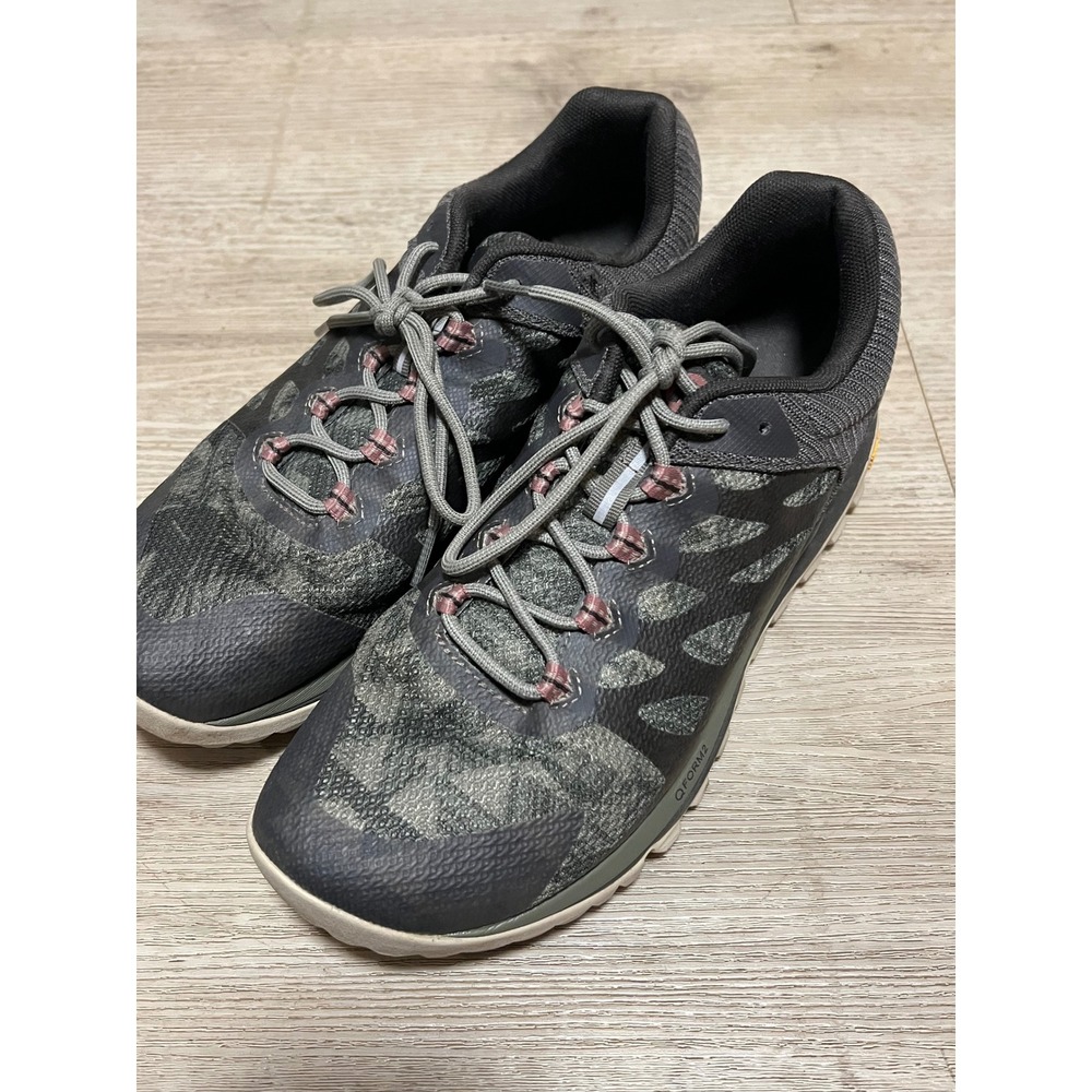 Merrell Antora Womens Trail‎ Running Shoes Grey Mauve Vibram QFORM2 Sneakers - Picture 8 of 13